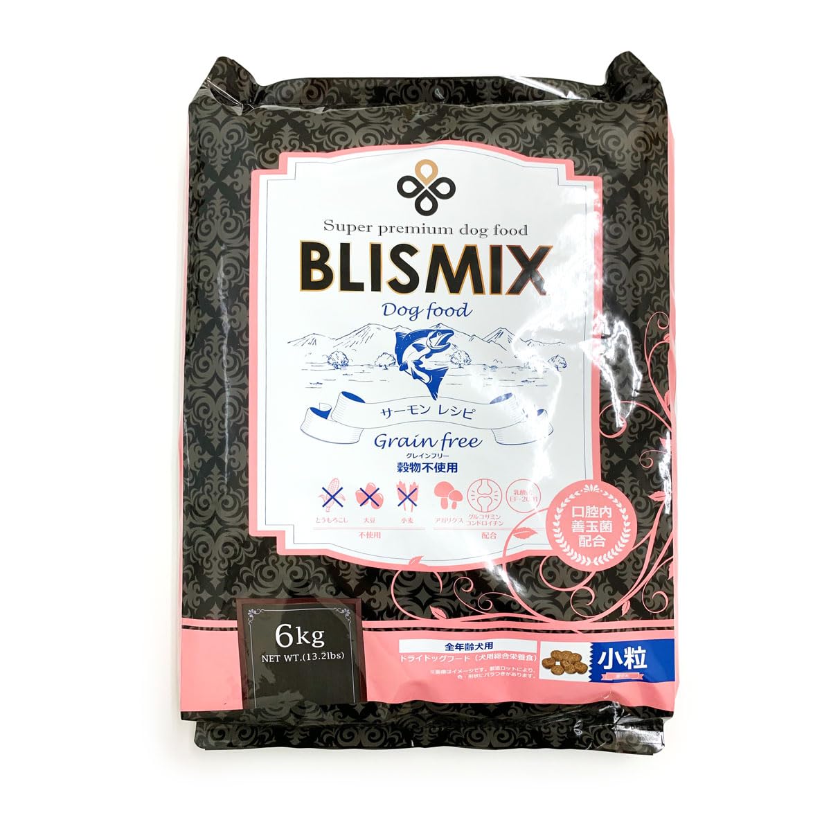 ブリスミックス グレインフリーサーモン小粒6kg