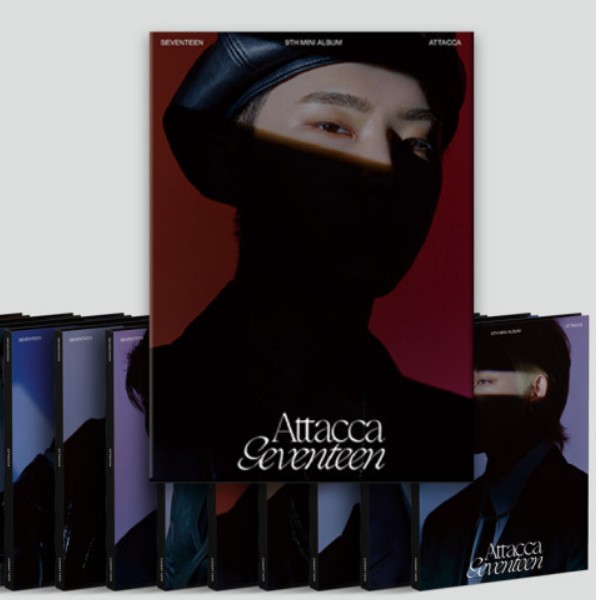 [el-2580] SEVENTEENアタッカーCARAT盤ミニ9集 限定盤アルバム Attacca Rock with you ホシバージョン