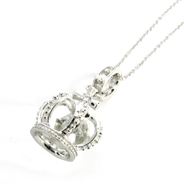 LARA Christie ララ クリスティー アントワープ クラウン ペンダント WHITE Label シルバー925 8,712円