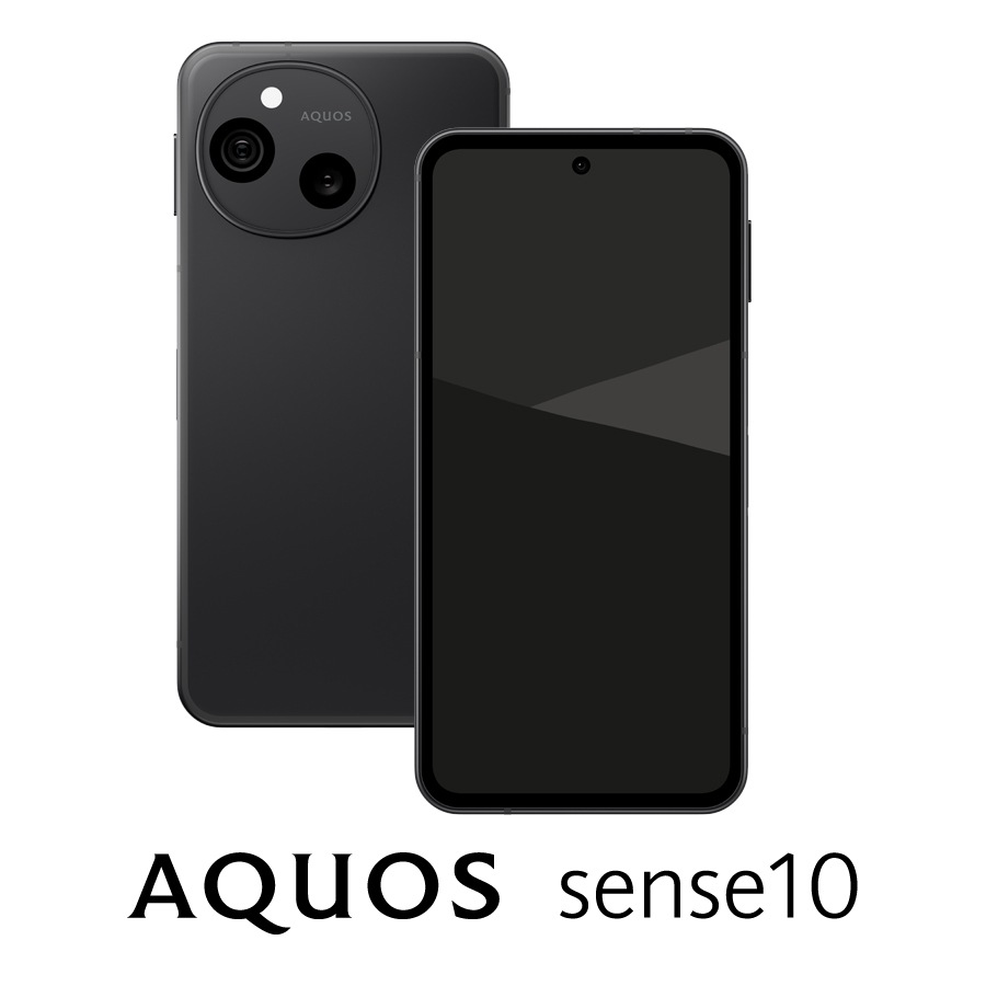 SHARP（シャープ） SH-M33A-B AQUOS sense10（6GB/128GB）フルブラック（SIMフリー版） SHM33AB