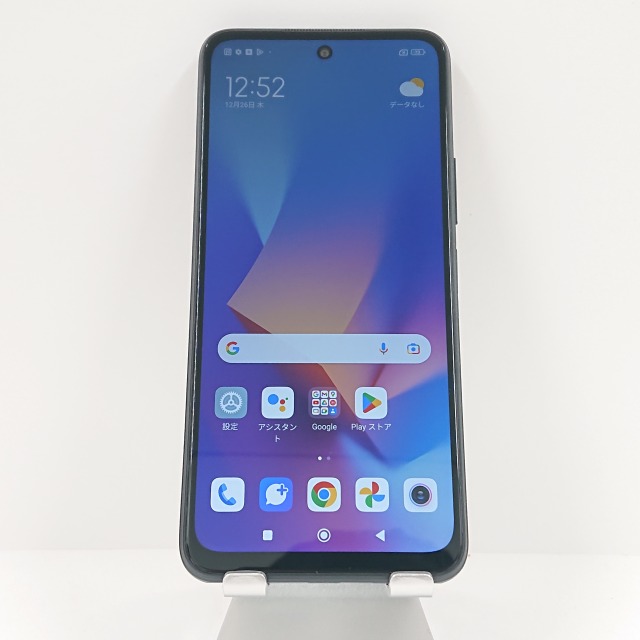 Redmi Note 10 JE XIG02 au グラファイトグレー 送料無料 本体 c09290 【中古】