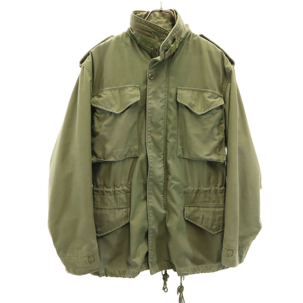 80s 90s オールド USA製 M-65 フィールドジャケット S カーキ ミリタリー メンズ