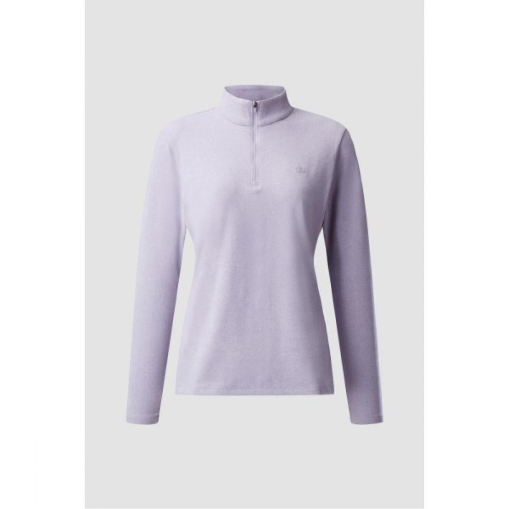 コオロンスポーツ レディース 基本型 ジップアップ Tシャツ JKTBW24252LPI