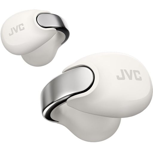JVCケンウッド Victor HA-NP1T-W ワイヤレスイヤホン Bluetooth Ver.5.3 オープンイヤー イヤーカフ アプリ対応 マルチポイント 合計24時間再生 マイク付き 小型