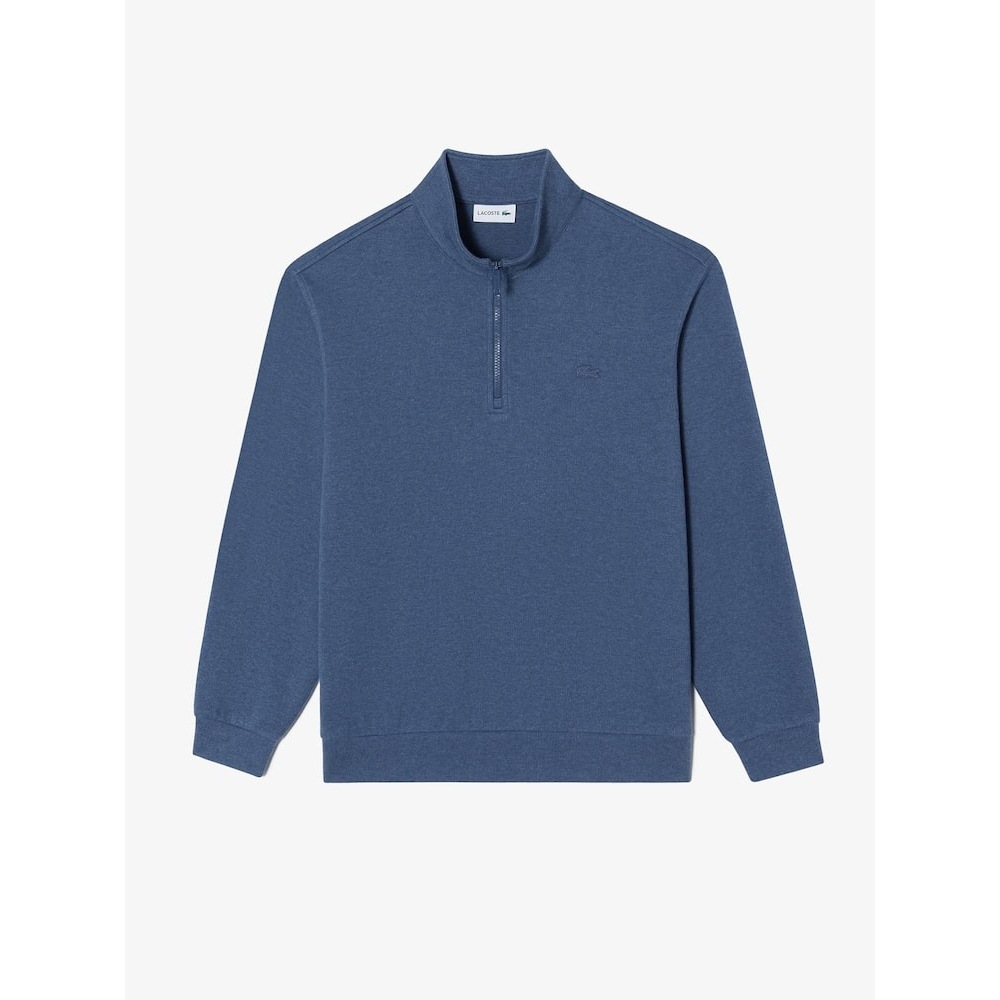 LACOSTE メンズセーター風ハーフジップスウェットシャツ SH097E-54N HBM Q2NSH097E-54NHBM