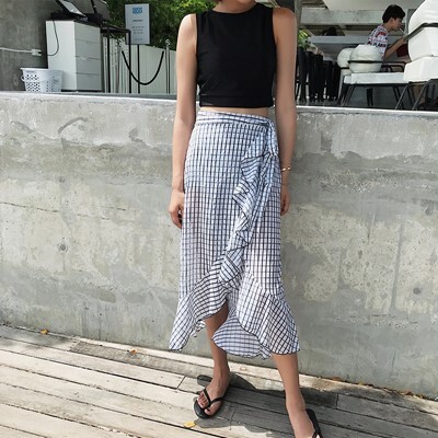 水着 ショートパンツ フレアスカート セパレート ハイネック フリル バックリボン バックシャン スリーピース かわいい 可愛い きれいめ セクシー シンプル カジュアル っぽい おしゃれ