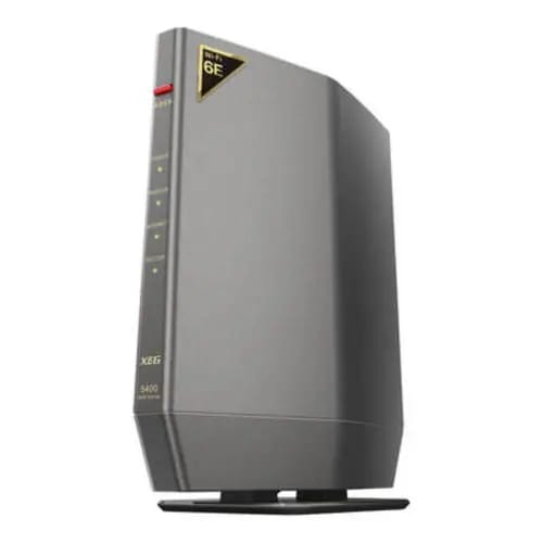BUFFALO WSR-5400XE6 無線ルーター AirStation Wi-Fi 6E対応ルーター アドバンスドモデル チタニウムグレー WSR5400XE6