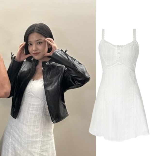 [アイブ] AN YUJIN着用] White Dream Mini Dress