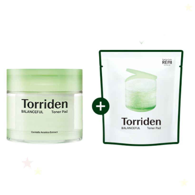 [ダブル企画] バレンスフル シカ トナーパッド 60枚 / +詰め替え60枚追加贈呈