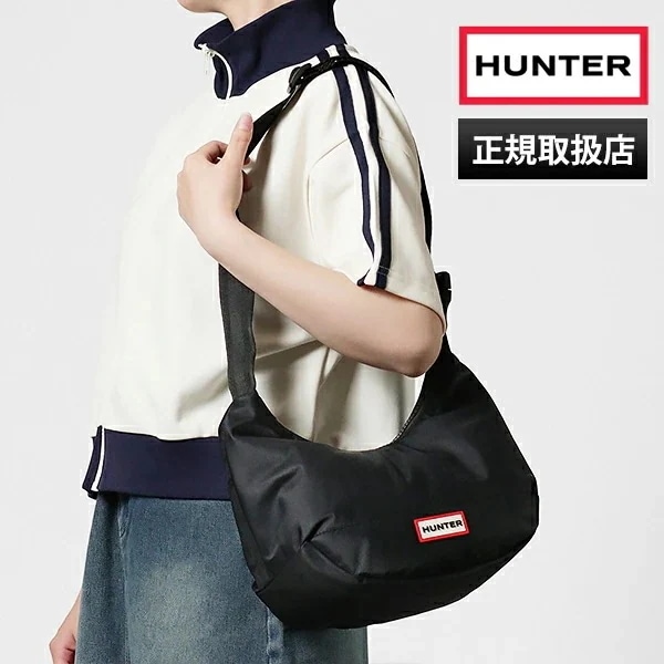 ショルダーバッグ 耐水 ナイロン ミニ ホーボー メンズ レディース ブラック UBS3600KBM-BLK ブランド [正規取扱店]