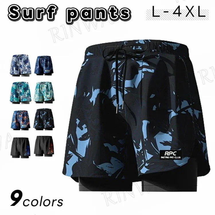 【20点セット】7月の新作特典メンズ 水着 サーフ サーフパンツ 海パン 水陸両用 海水パンツ ボードショーツ サーフショーツ 海水浴 プール 大きいサイズ 旅行 海外旅行値下げセール