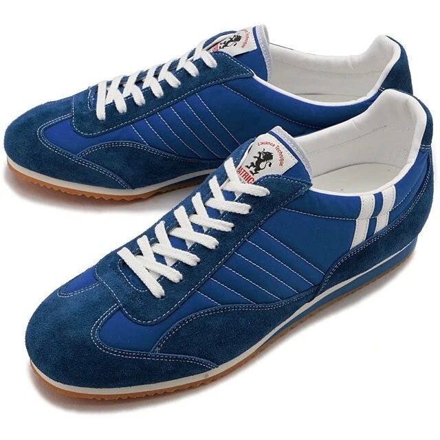 スニーカー スタジアム75 [504702Q4] STADIUM75 メンズレディース 日本製 130周年記念モデル BLU／シーズン限定