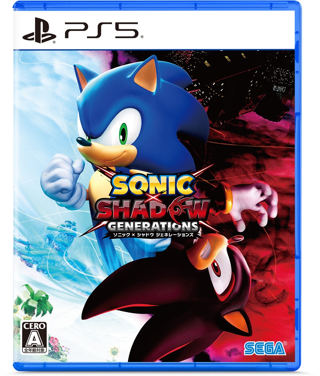 セガ 【PS5】ソニック × シャドウ ジェネレーションズ　通常版 ELJM-30515 PS5 ソニック シャドウ ジェネレ-ションズ ツウジョウ