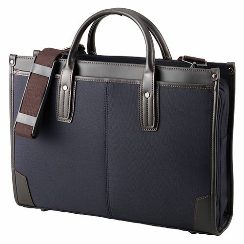 コクホー ビジネスバッグ 撥水加工 ネイビー 1113