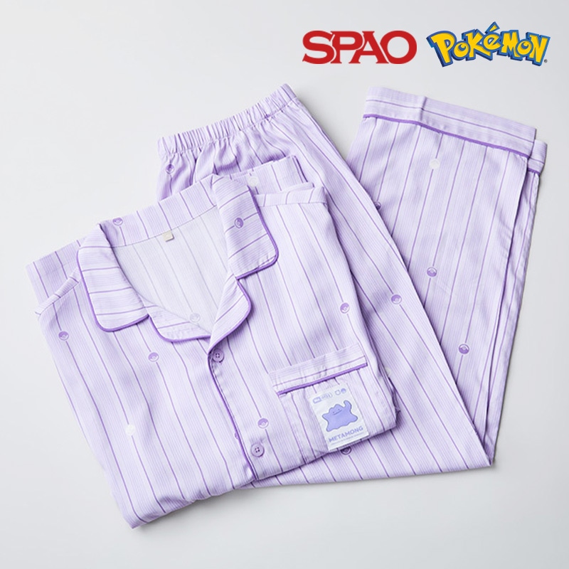 男女兼用大人春秋用パジャマ ポケモン(メタモン) S-XXL