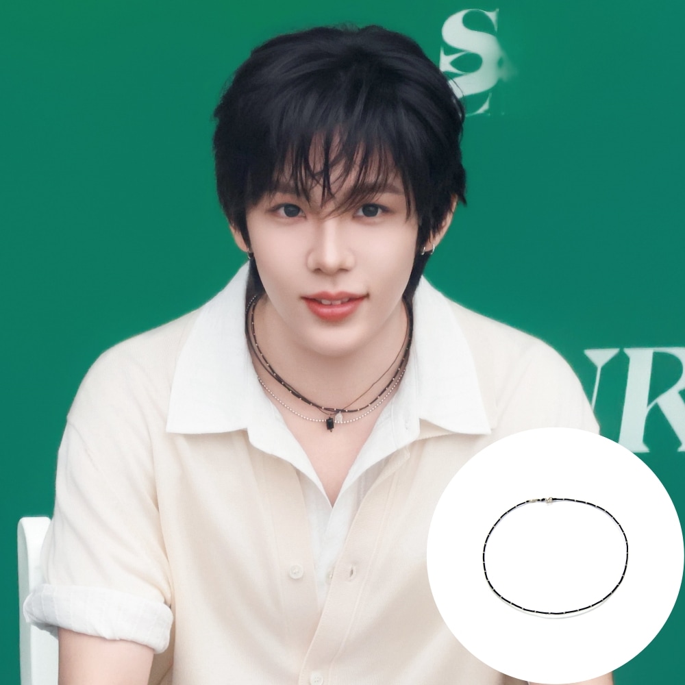 [RIIZE SHOTARO] Dragon Silver Ball Necklace首飾り