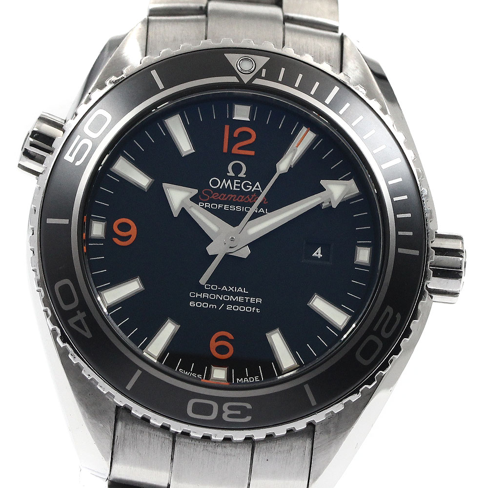 オメガ OMEGA 232.30.38.20.01.002 シーマスター 600 プラネットオーシャン デイト 自動巻き ボーイズ _877401【中古】