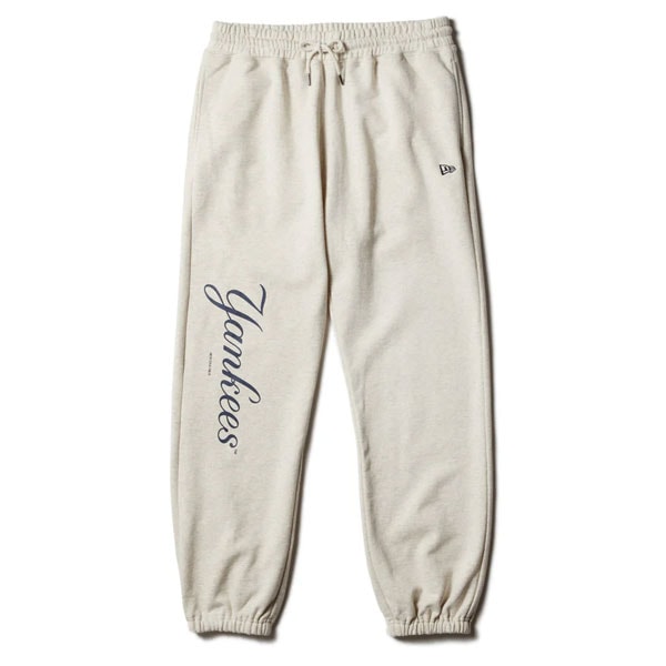 ニューエラ NEW ERA 裏毛 スウェットパンツ MLB Apparel ニューヨーク・ヤンキース オートミール 14324629