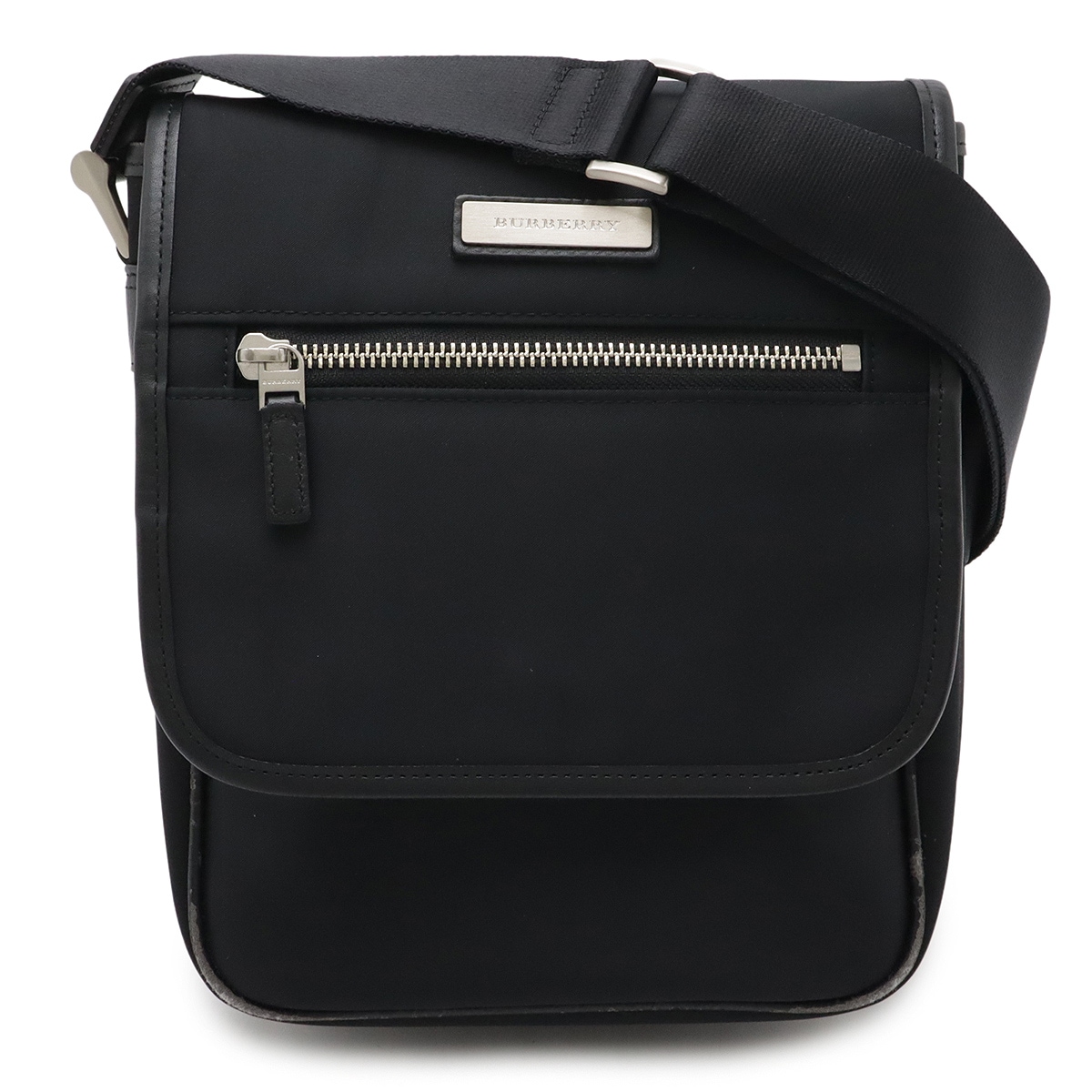 ショルダーバッグ 斜め掛け ナイロン レザー ブラック 16,188円