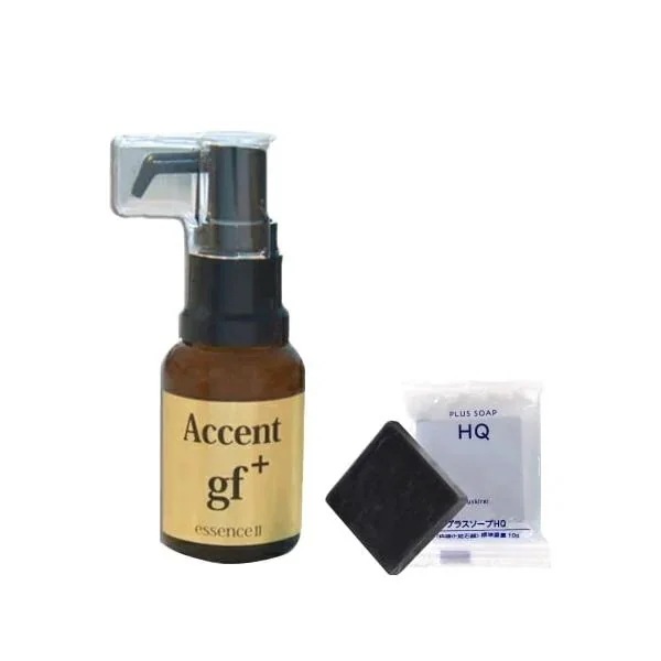 カラントサンク アクサン gfプラスエッセンス ドゥ ＆ プラスソープHQミニ 10g ハイドロキノン配合 ミニ洗顔ソープ付き