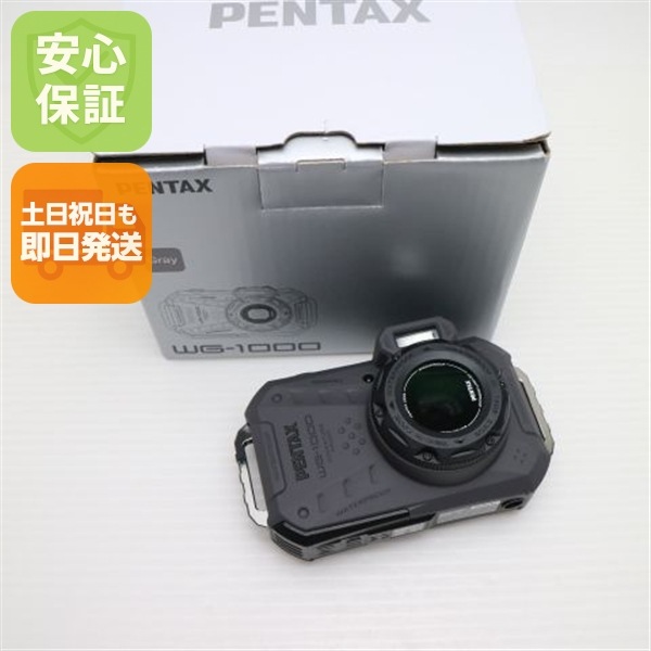 新品未使用 WG-1000 グレー コンデジ PENTAX 即日発送 土日祝発送OK 26