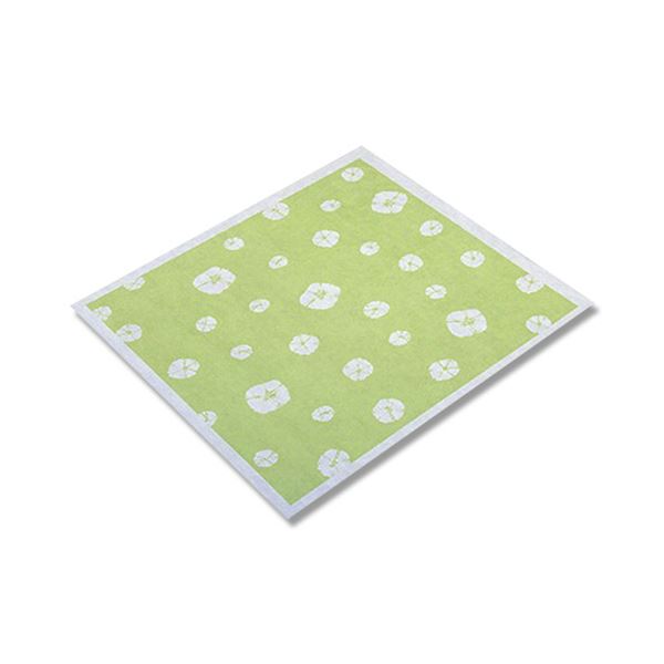 不織布風呂敷 アラカルト 絞グリーン90cm角 1セット(200枚:20枚10パック)