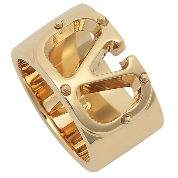 指輪 リング Vロゴ ゴールド レディース 3W2J0T36MET CS4