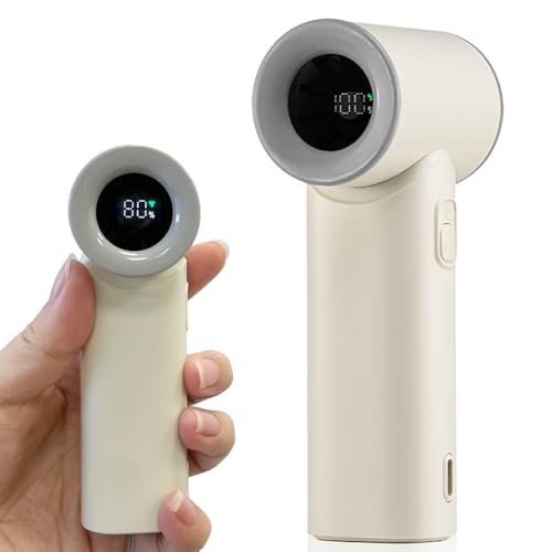 ハンディファン 強力 ミニ 【大風量 手持ち扇風機 】 モバイルファン 5段階風力調節 子供 卓上 携帯 扇風機 持ち運び せんぷうき Type-C 充電式 LCD液晶ディスプレイ ファン 猛暑対策 5,066円