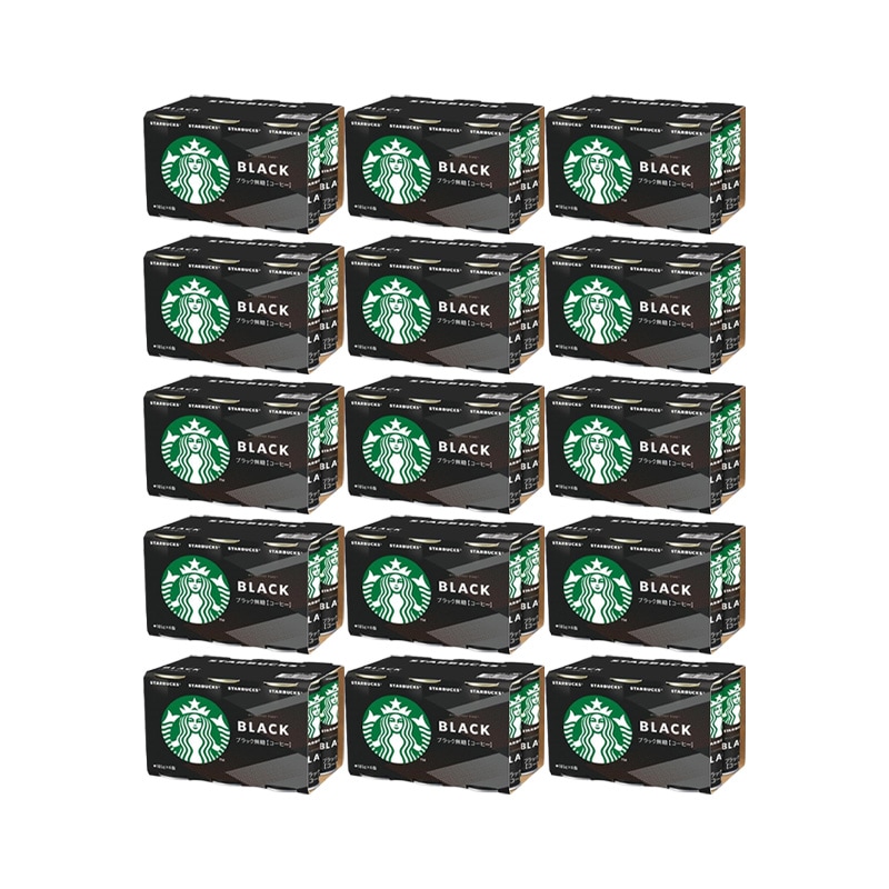 スターバックス MY COFFEE TIME ブラック 185g×90本 (3ケース) 無糖 スタバ 缶コーヒー 珈琲