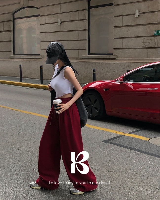 [MADE] テクスチャーリネンピンタックワイドパンツ pt1447