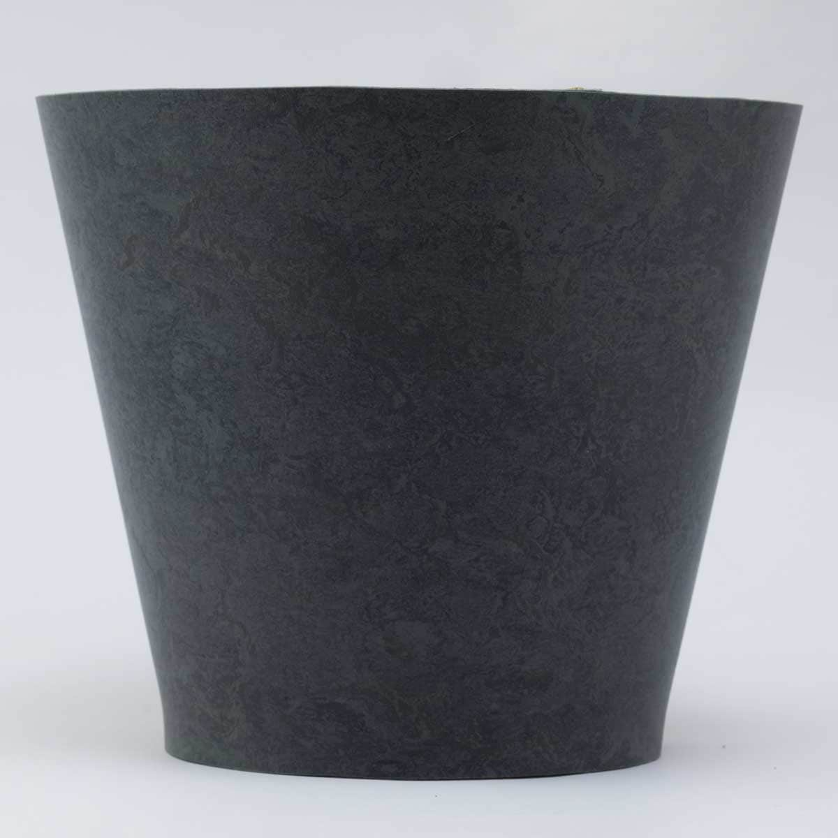 鉢カバー 100percent 100% EARTH POT - Linoleum - M 100パーセント アースポット リノリウム Mサイズ ダークグレー