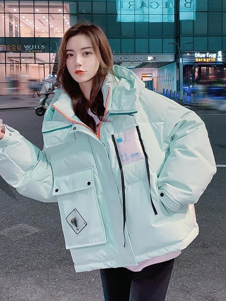 アウターダウンジャケットコート着痩せ 快適性 新作 冬 ムートンファッション ダウンジャケット 冬アウター 2024 ニッチデザイン コート 厚手 ショット丈 ゆったり