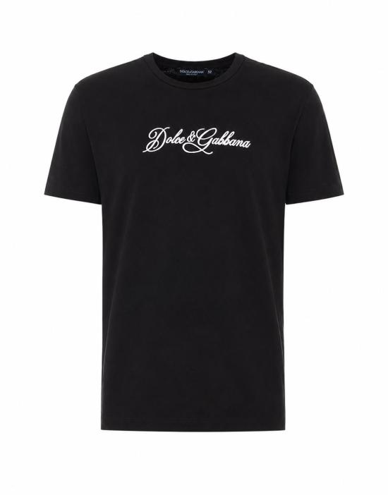 DOLCE & GABBANA Men T-Shirts G8PT1Z G7P9KN0000 Black