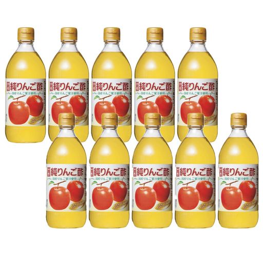 内堀醸造 純りんご酢 500ML×10本