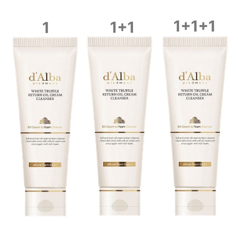 ホワイトトリュフ リターン オイルクリーム クレンザー チューブ 100ml（1本 / 2本セット / 3本セット）
