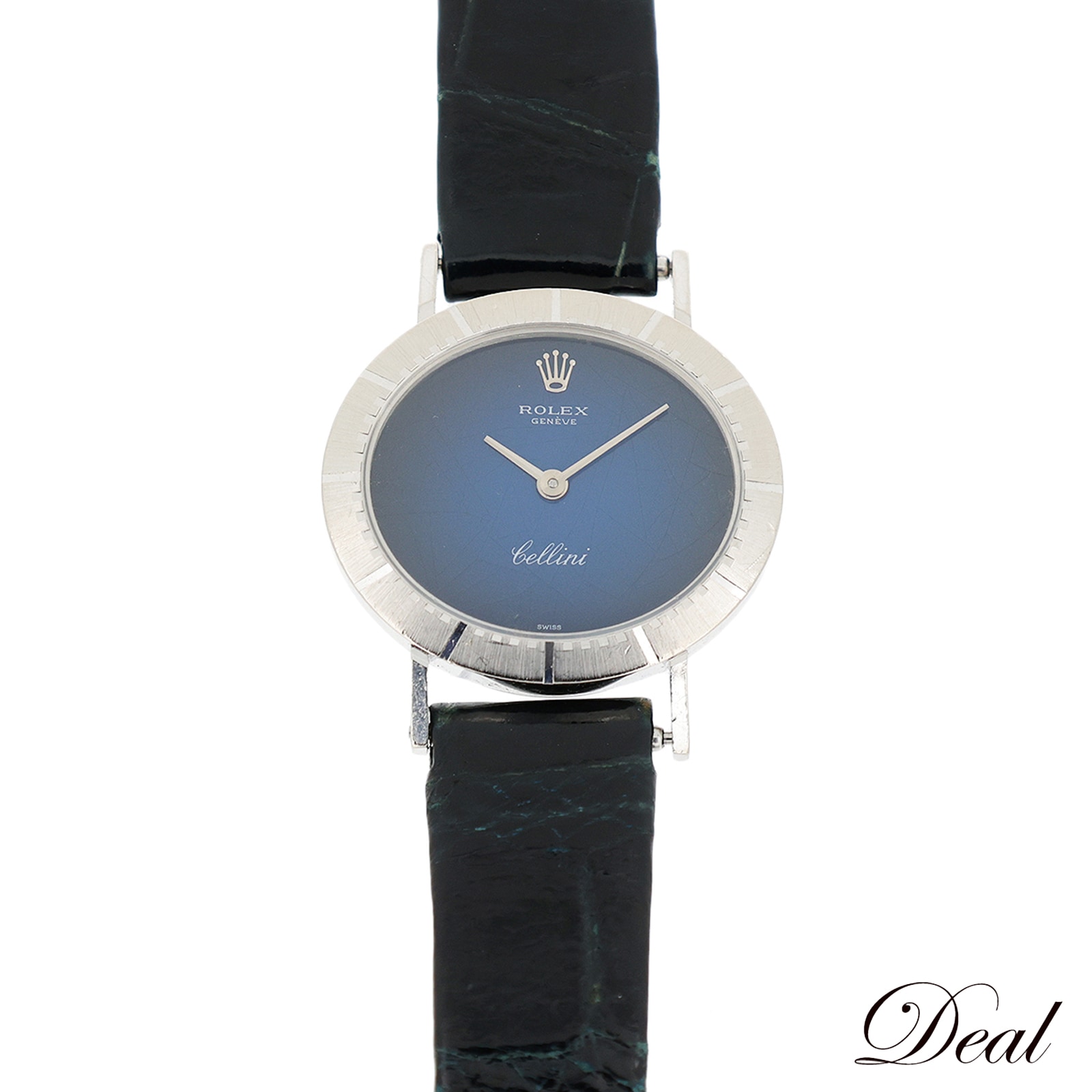 K18WG ロレックス チェリーニ 4081 ヴィンテージ 1974年 レディース 腕時計