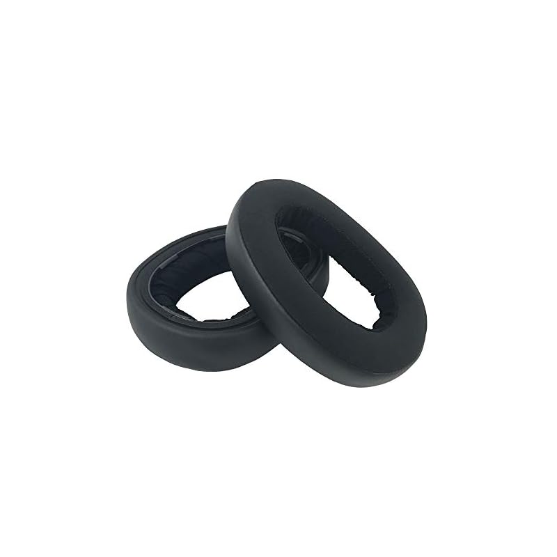 Chic Tuant イヤーパッド Sennheiser (ゼンハイザー) GSP500 GSP600 GSP601 GSP 500 600 601 ヘッドセットに対応 交換用ヘッドホンパッドイヤーク