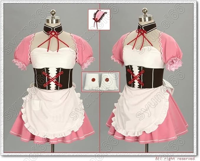 涼宮ハルヒの憂鬱  朝比奈みくる メイド服 コスプレ衣装