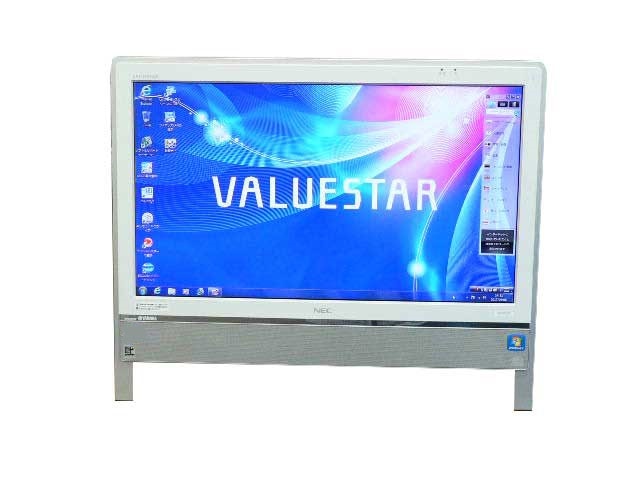 NEC デスクトップパソコン 中古パソコン VN770/E ホワイト デスクトップ 一体型 本体 Windows7 Core i5 ブルーレイ 地デジ/BS/CS 4GB/1TB 送料無料 中古