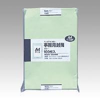 （まとめ買い）クラフト封筒 角2 グリーン 100枚入 PK-121G ｸﾞﾘｰﾝ 00060988 [x3]