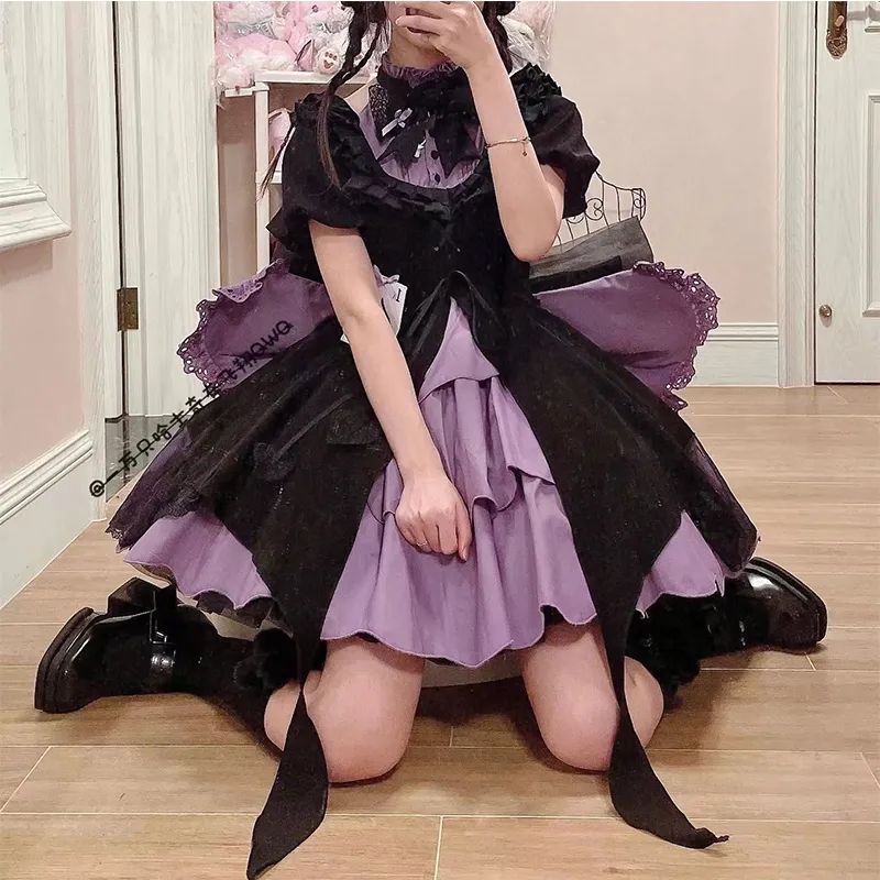 重工業カバー肉怪盗スペードアロリータ魔法少女sサイズハイウエストopロリータドレス