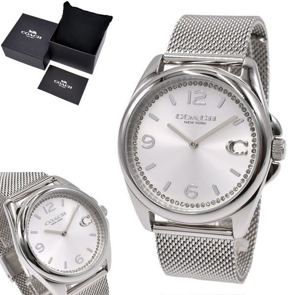 腕時計 14504146 Greyson グレイソン シグネチャー シルバー レディース