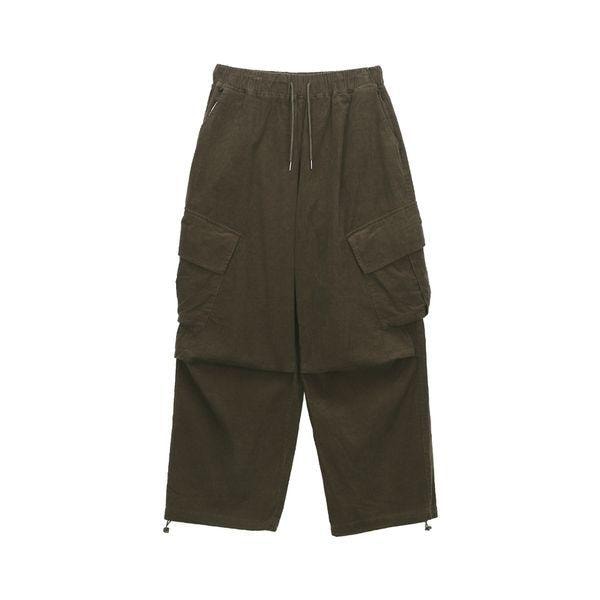 男性ストリングカーゴパンツ コーデュロイツーウェイパンツ SANDP001_P374368685