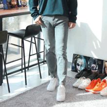 WDK デプト ヒドゥンバンディング デニムパンツ