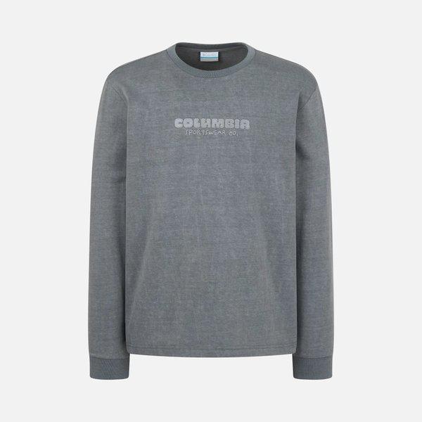 【メンズ】パインアベニュークルーネック長袖Tシャツ YM6611-023