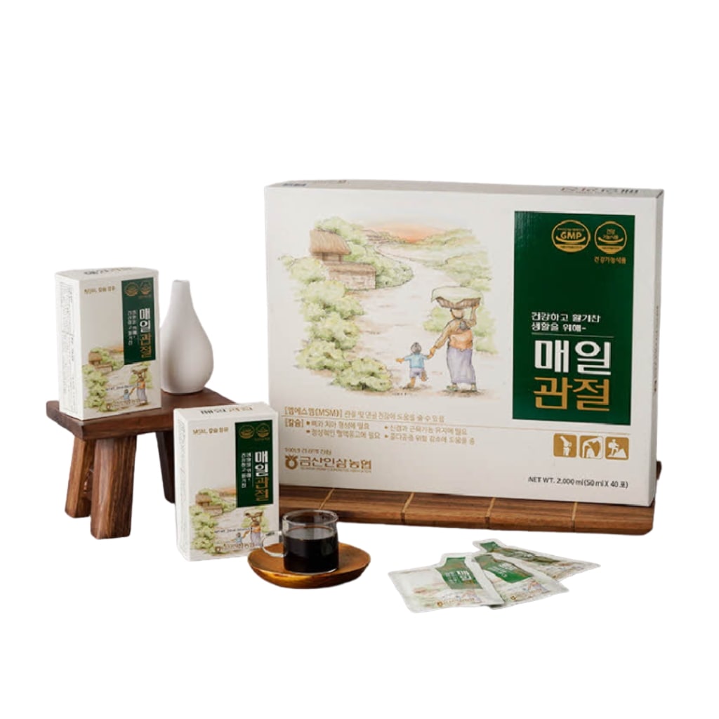 【錦山인삼농협】毎日関節（メイルグァンジョル） 50ml × 40包