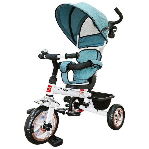 JTC 3in1tricycle ペールブルー 三輪車 (生後9ヶ月～4歳頃まで) 保証期間：1年