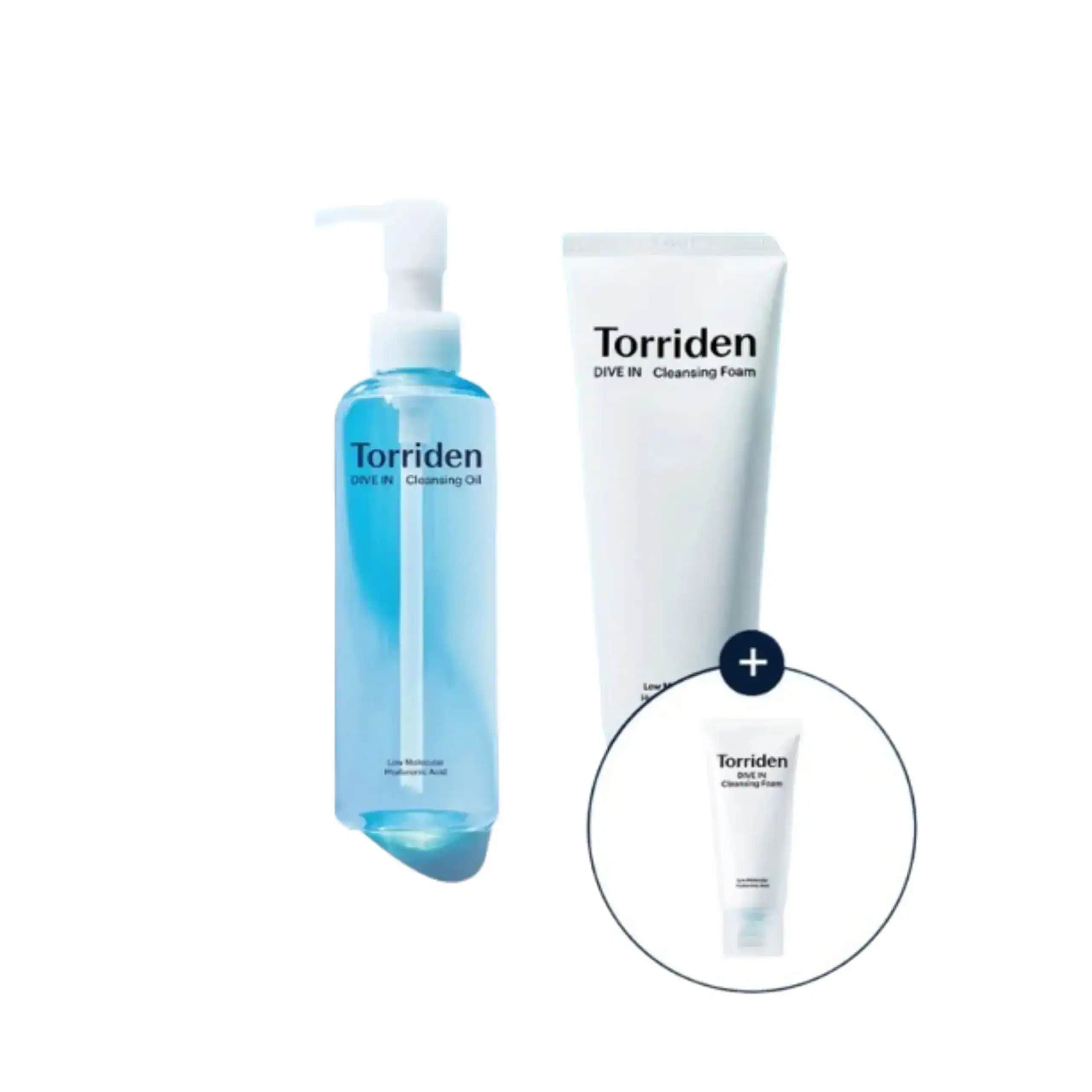 [25SS/New](25年1月10日発売)ですイブイン 低分子ヒアルロン酸 クレンジングオイル 200ml + ダイブイン クレンジングフォーム 150ml (+ダイブインフォーム 30ml)