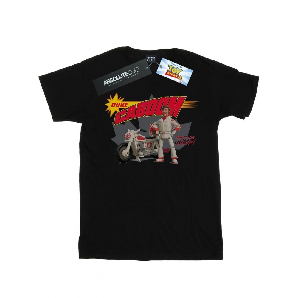 (英国より直送) Disney メンズトイ・ストーリー 4 デューク・カブームキング・オブ・ザ・ジャンプ Tシャツ