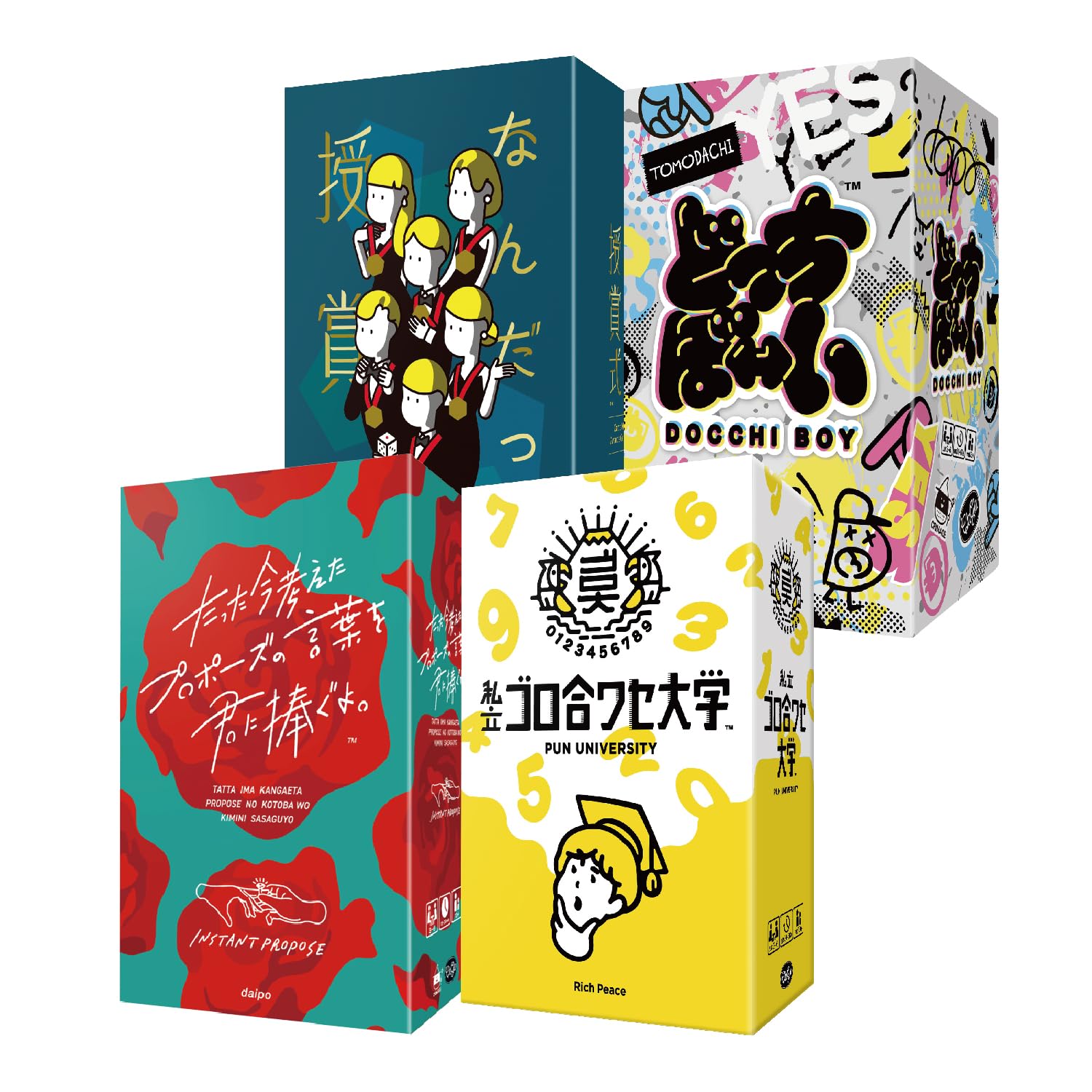ClaGla（クラグラ）パーティゲーム遊び比べセット（3-6人）トートバッグおまけ付 ボードゲーム